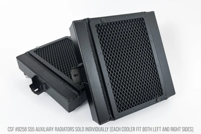 Csf Bmw F8x M3/M4/M2c Auxiliary Radiators W/ Rock Guards (Sold Individually - Fits Left And Right 2