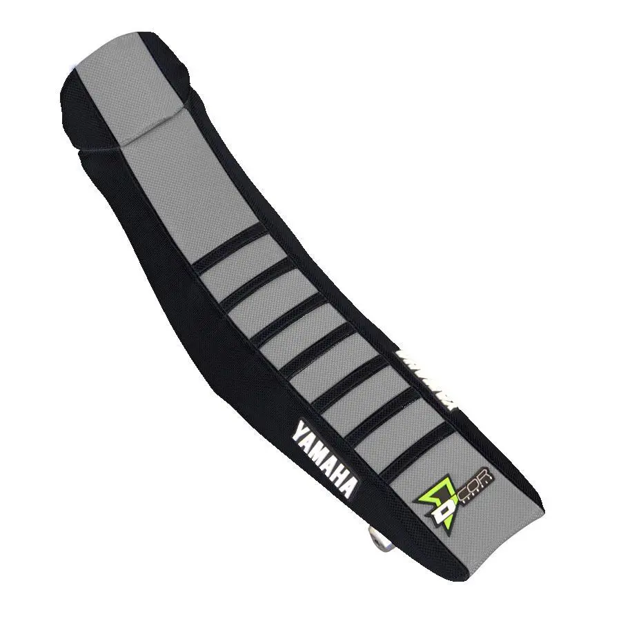 Seat Cover Black/Grey Black Ribs Yzf250/450 1