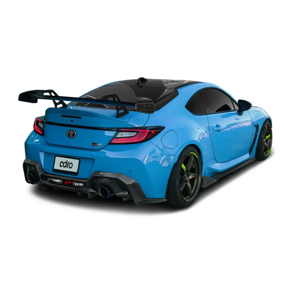 Adro Gr86 / Brz At-R1 Carbon Swan Neck Gt Wing 1