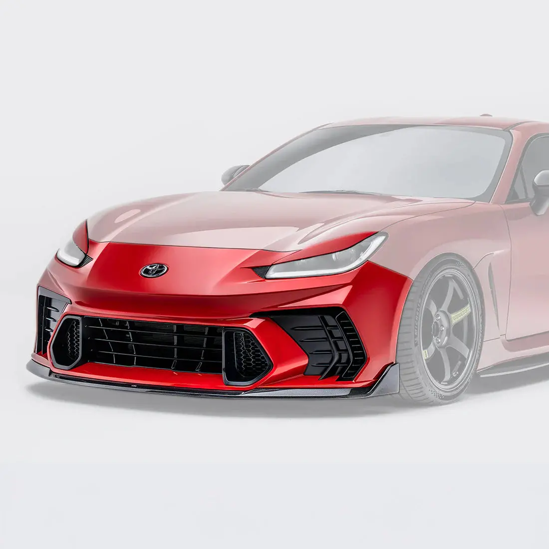 Adro Gr86 / Brz Facelift Front Bumper + Lip Set 1