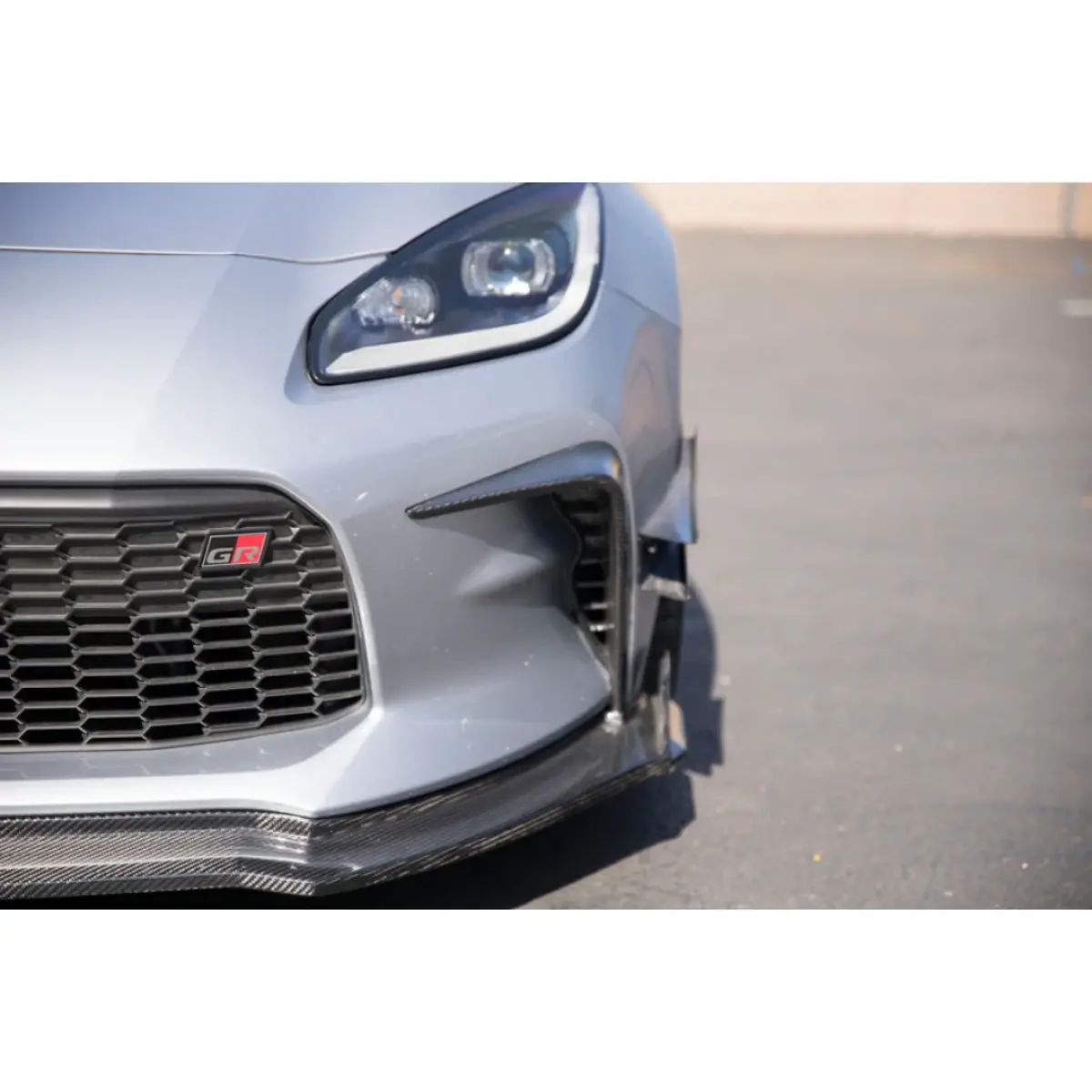 Apr Performance Gr86 Carbon Fiber Front Bumper Canards 2
