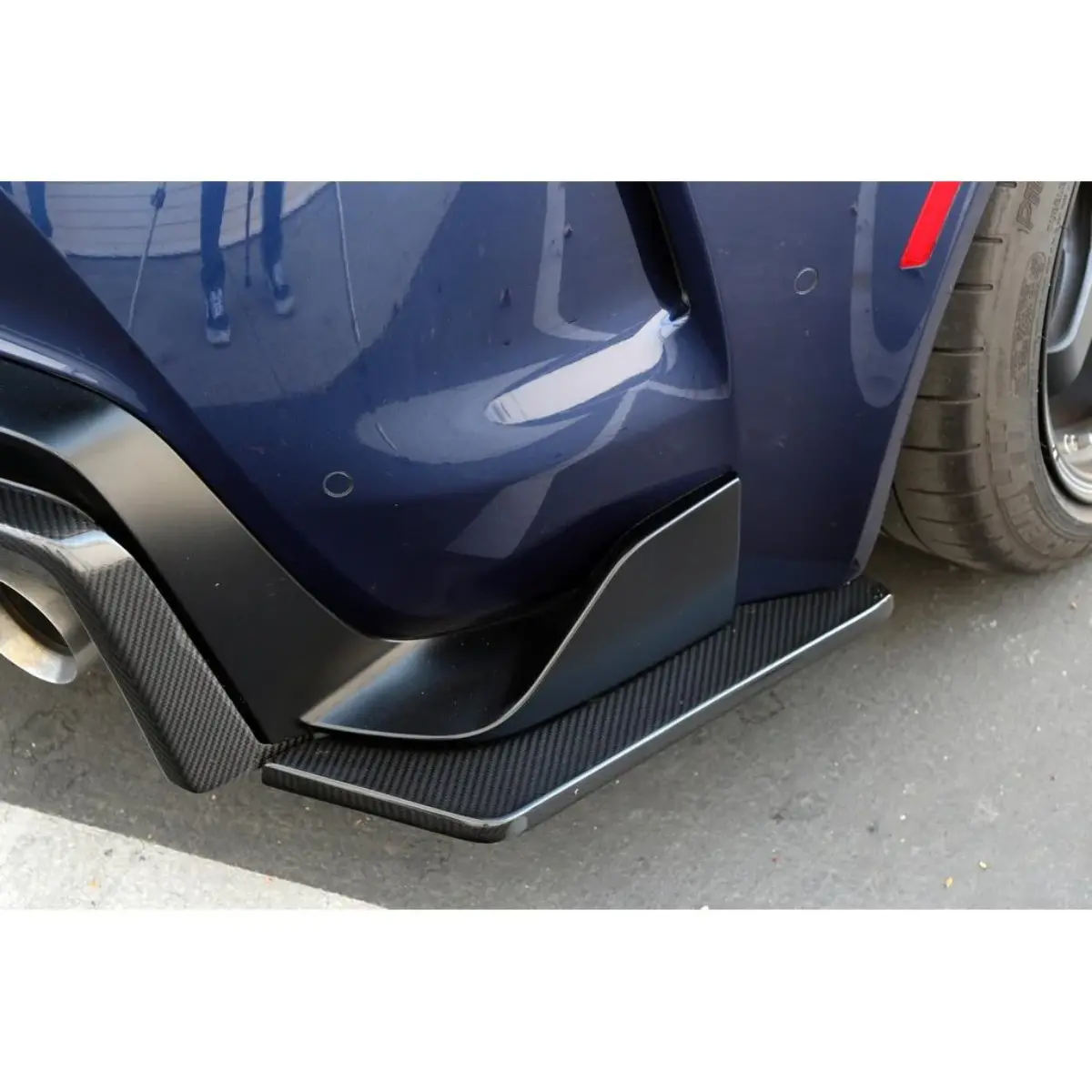 Apr Performance Gr Supra Carbon Fiber Rear Bumper Skirts 2