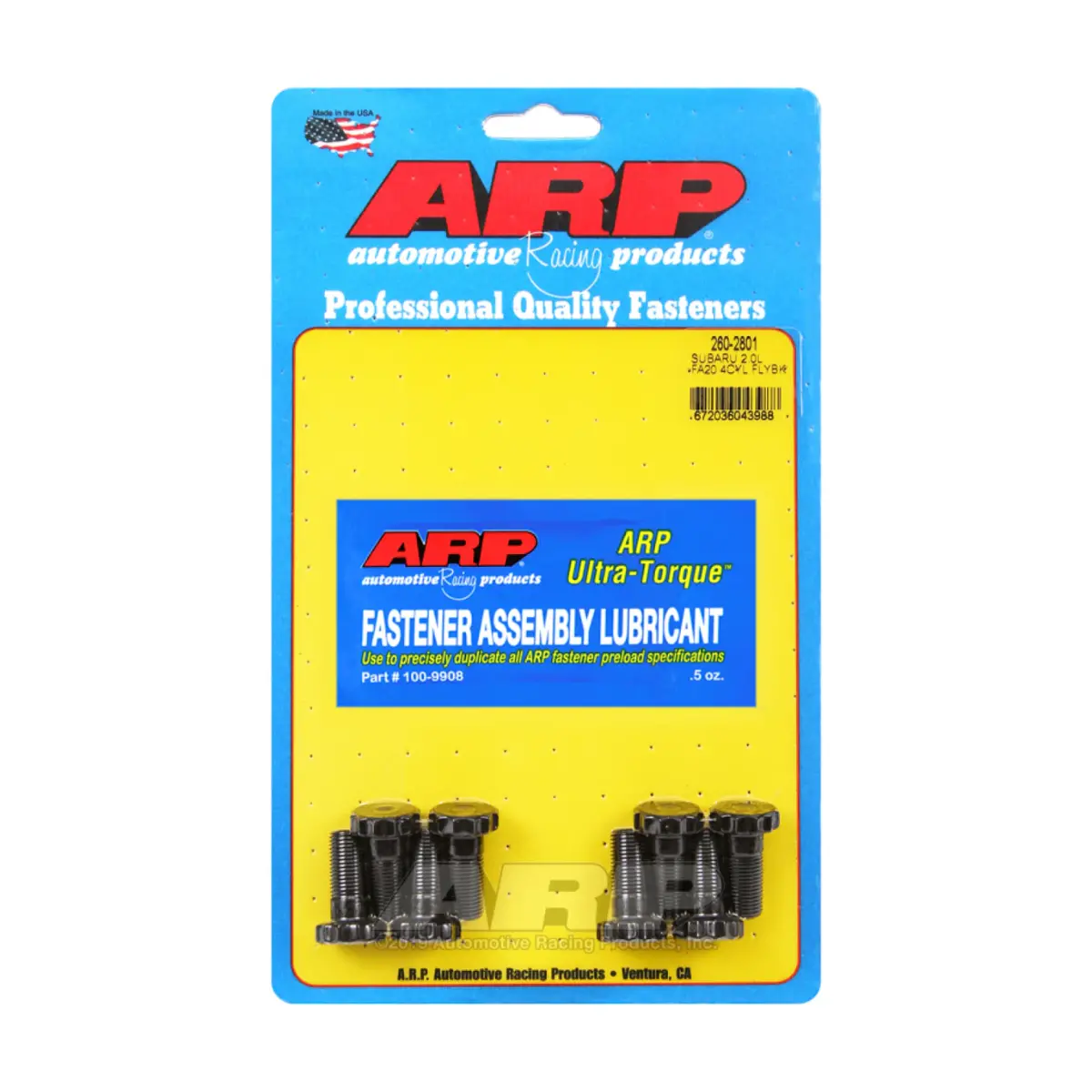 Arp Gr86 / Brz Flywheel Bolts 1
