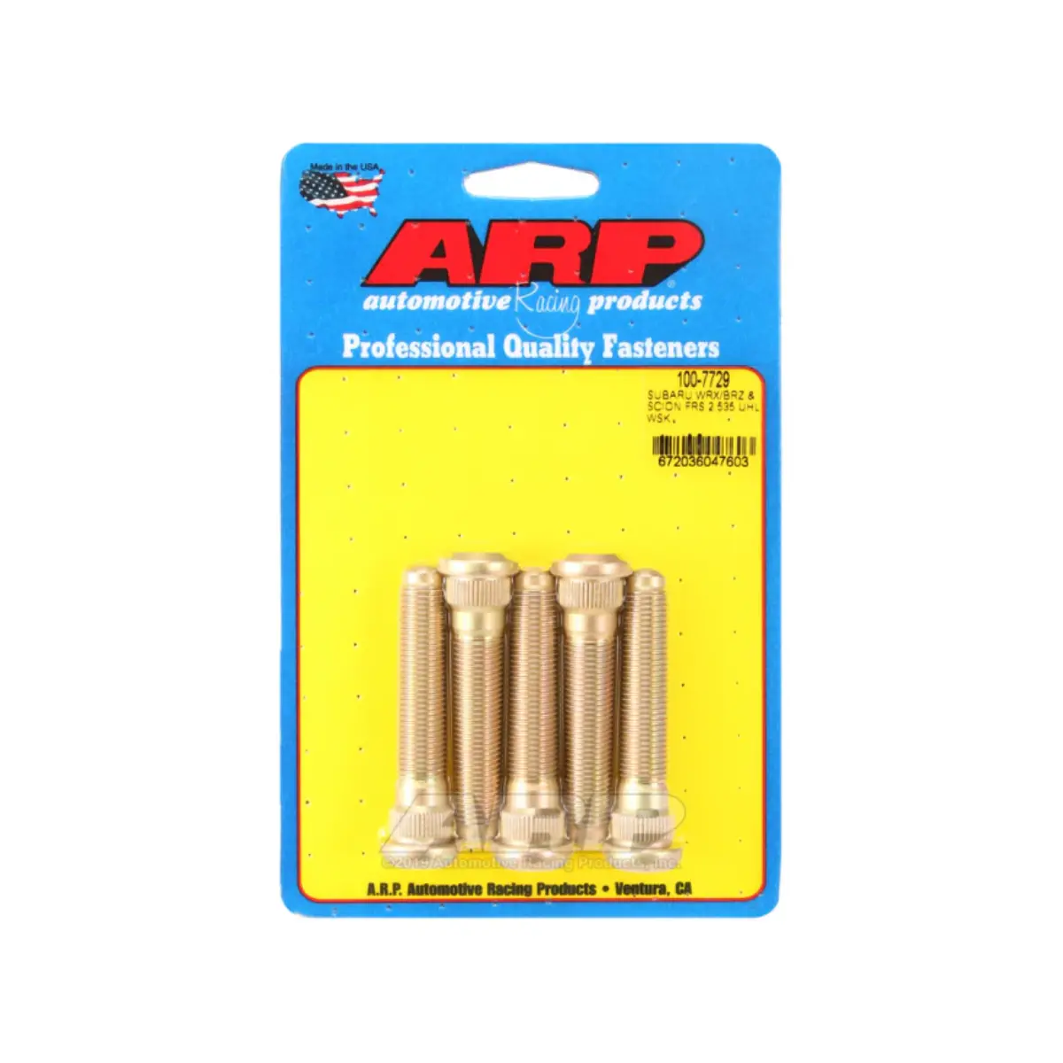 Arp Gr86 / Brz Wheel Studs - 5 Pack 2