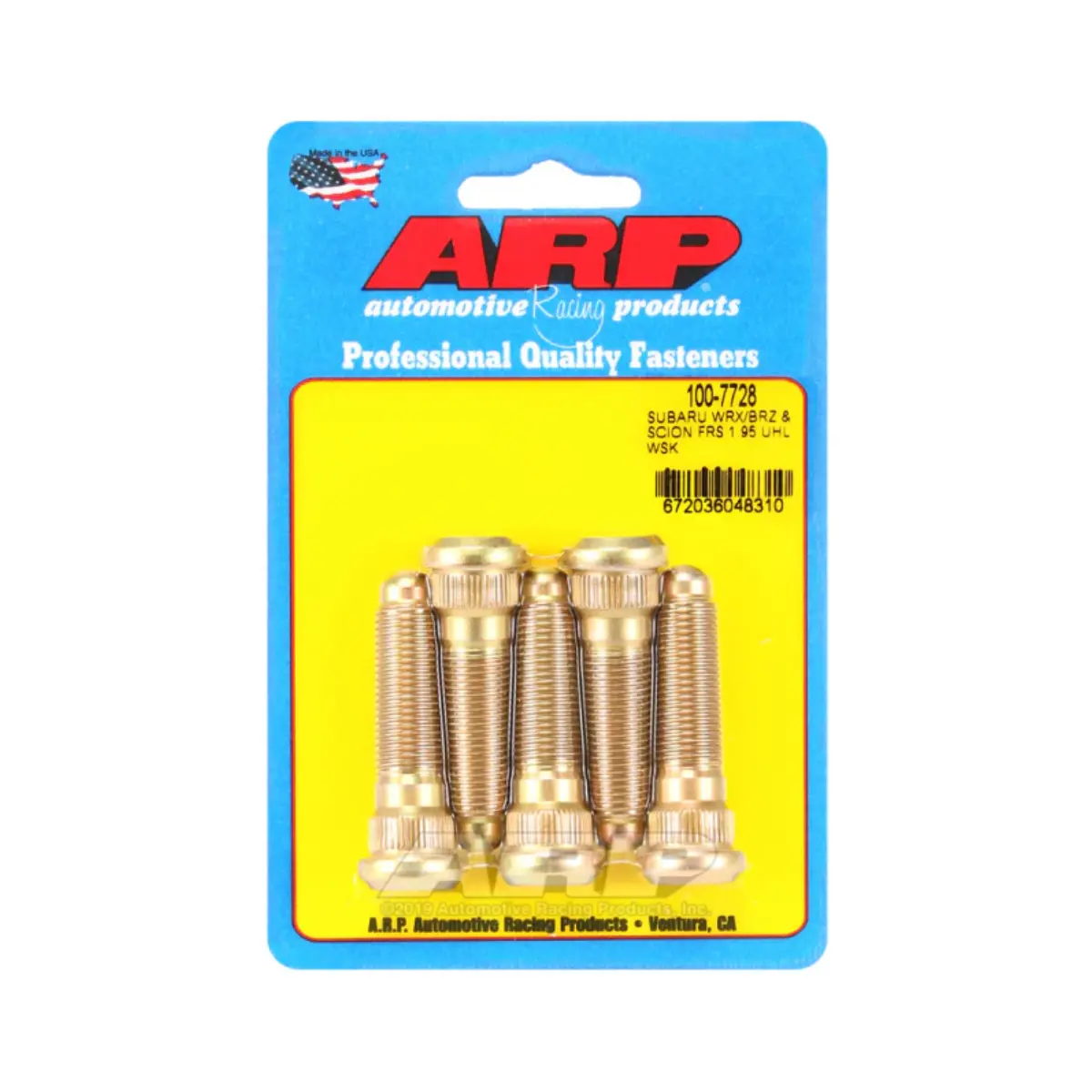 Arp Gr86 / Brz Wheel Studs - 5 Pack 3