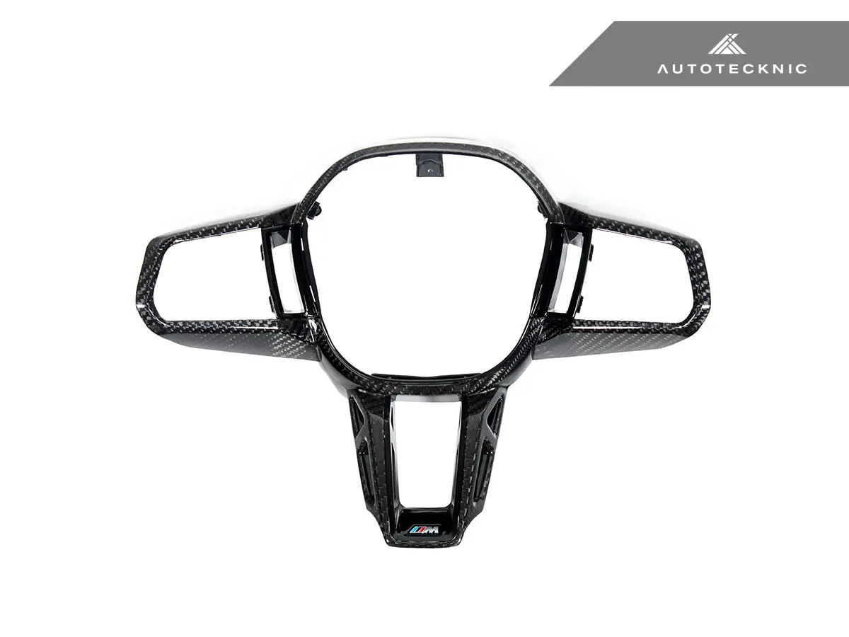 Autotecknic Carbon Fiber Steering Wheel Trim - G90/ G99 M5 1