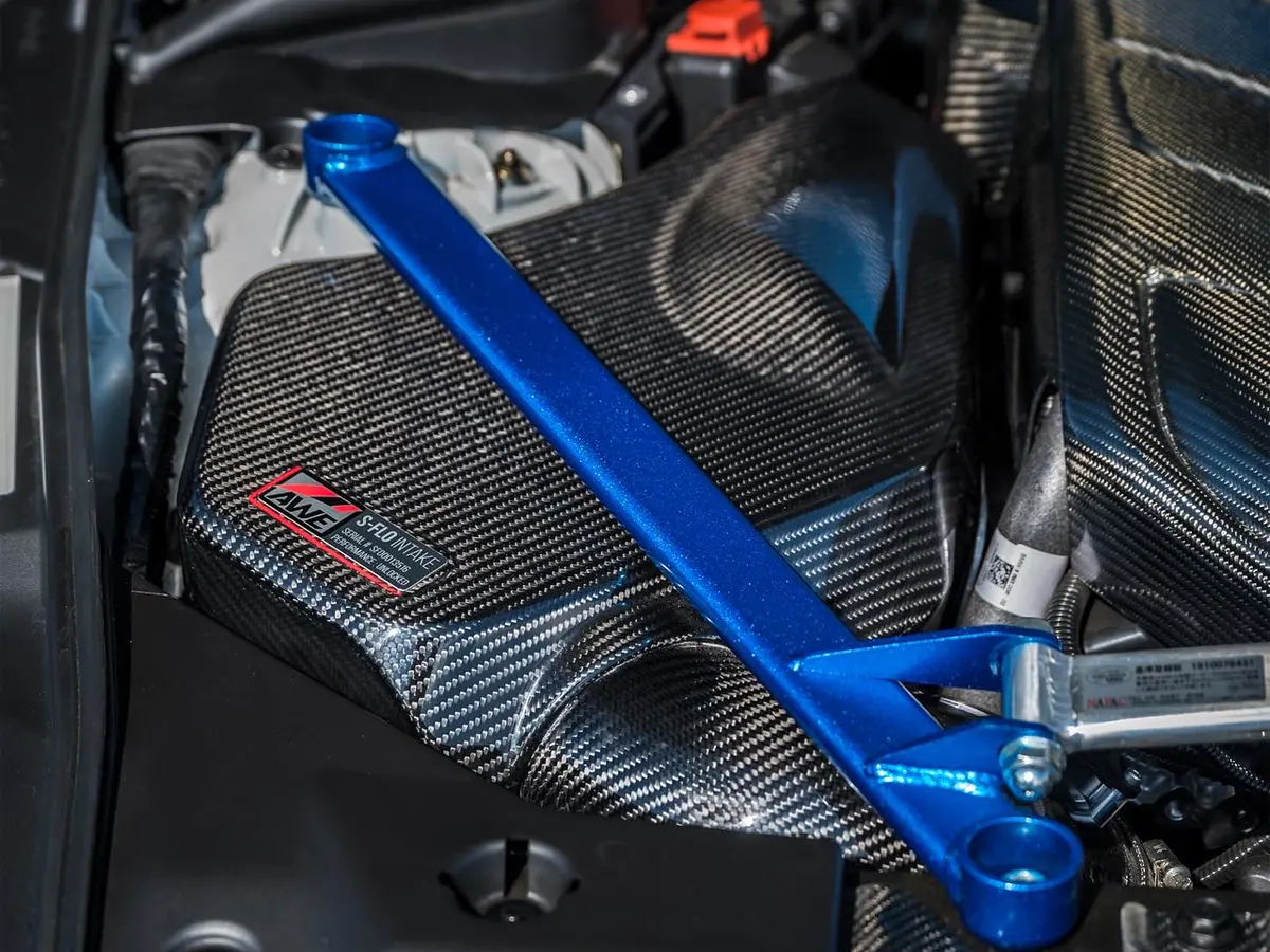 Awe Gr Supra B58 S-Flo Carbon Intake Lid 2