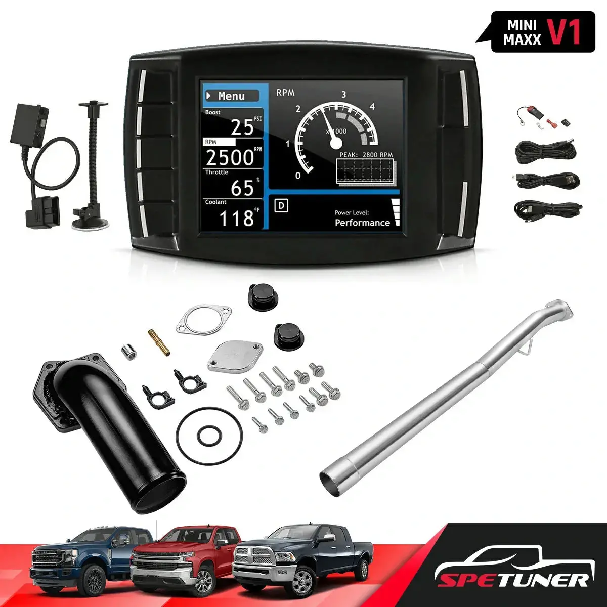 Dpf/Def/Egr Delete 2008-2010 Ford 6.4L Powerstroke All-In-One Kit 1