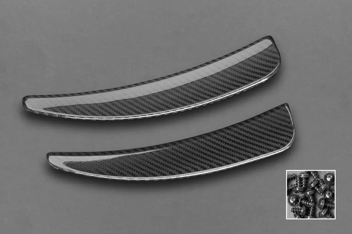 Capristo Carbon Fiber Front Fins - Audi R8 (Gen 2) 2