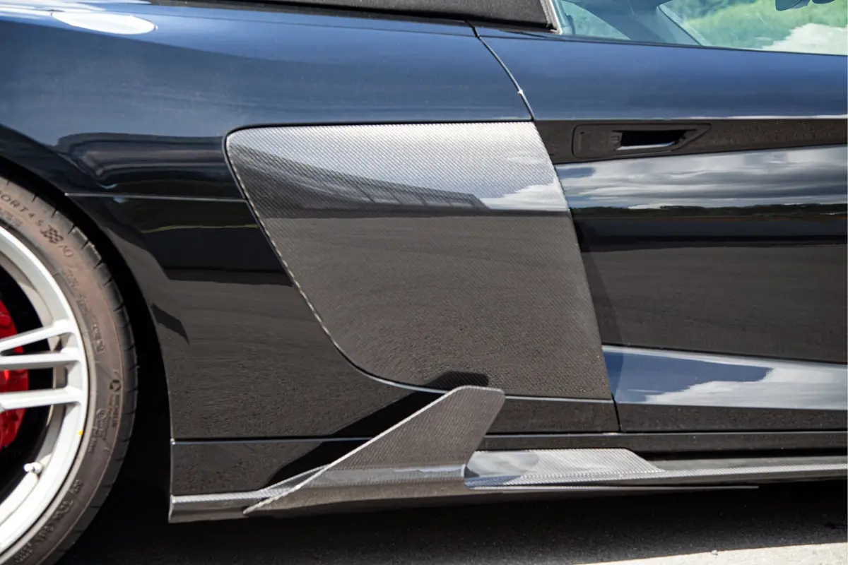 Capristo Carbon Fiber Side Fins - Audi R8 (Gen2) Facelift 1