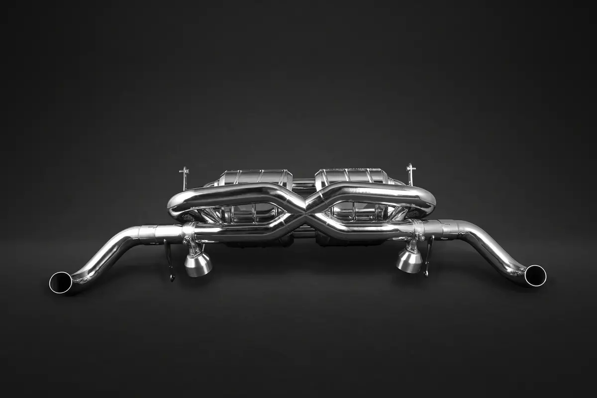 Capristo X Pipe Exhaust (Ces3) - Audi R8 V8 (Facelift) 2