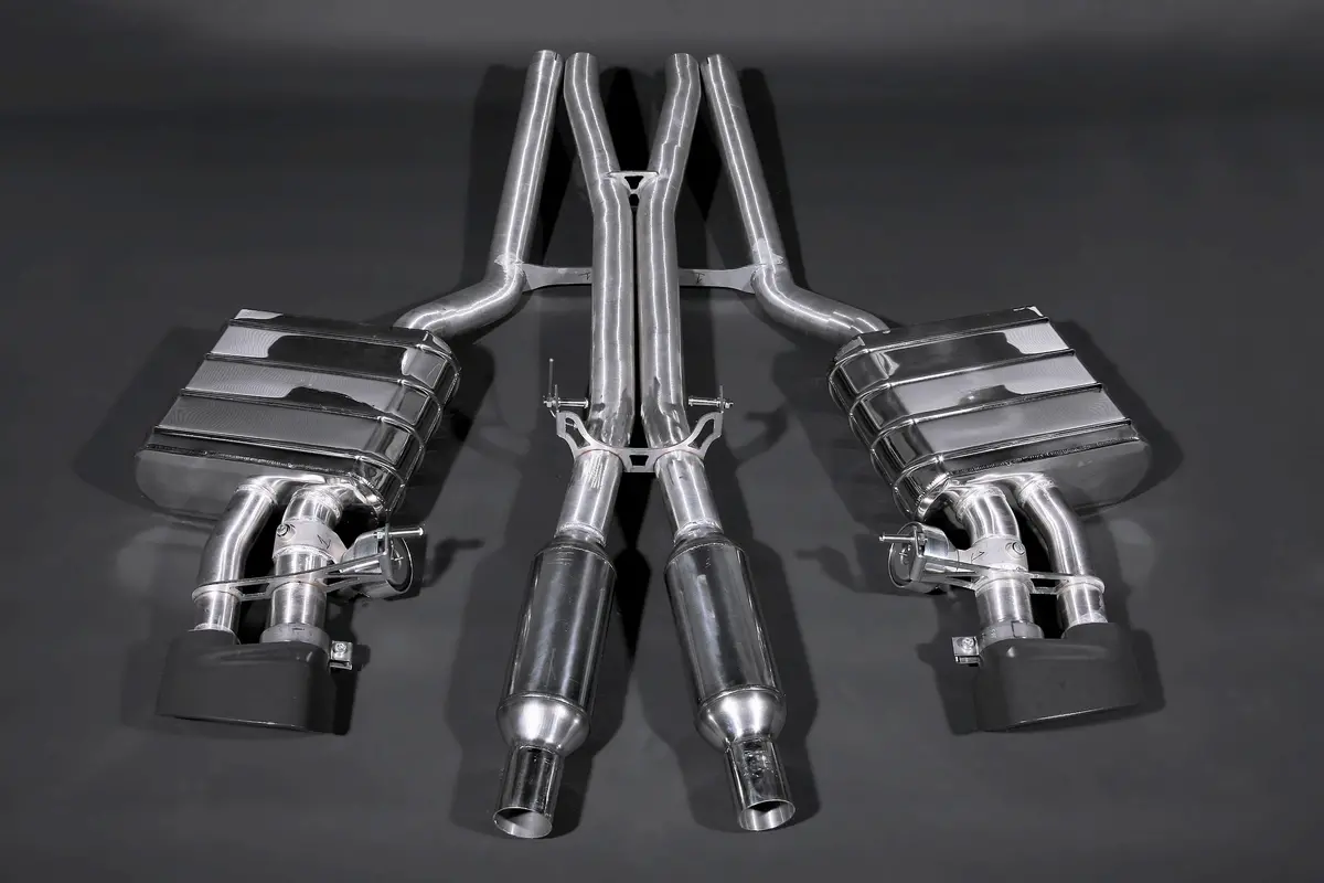 Capristo Valved Exhaust + Mid-Pipes - Audi Rs4 (B7) 1