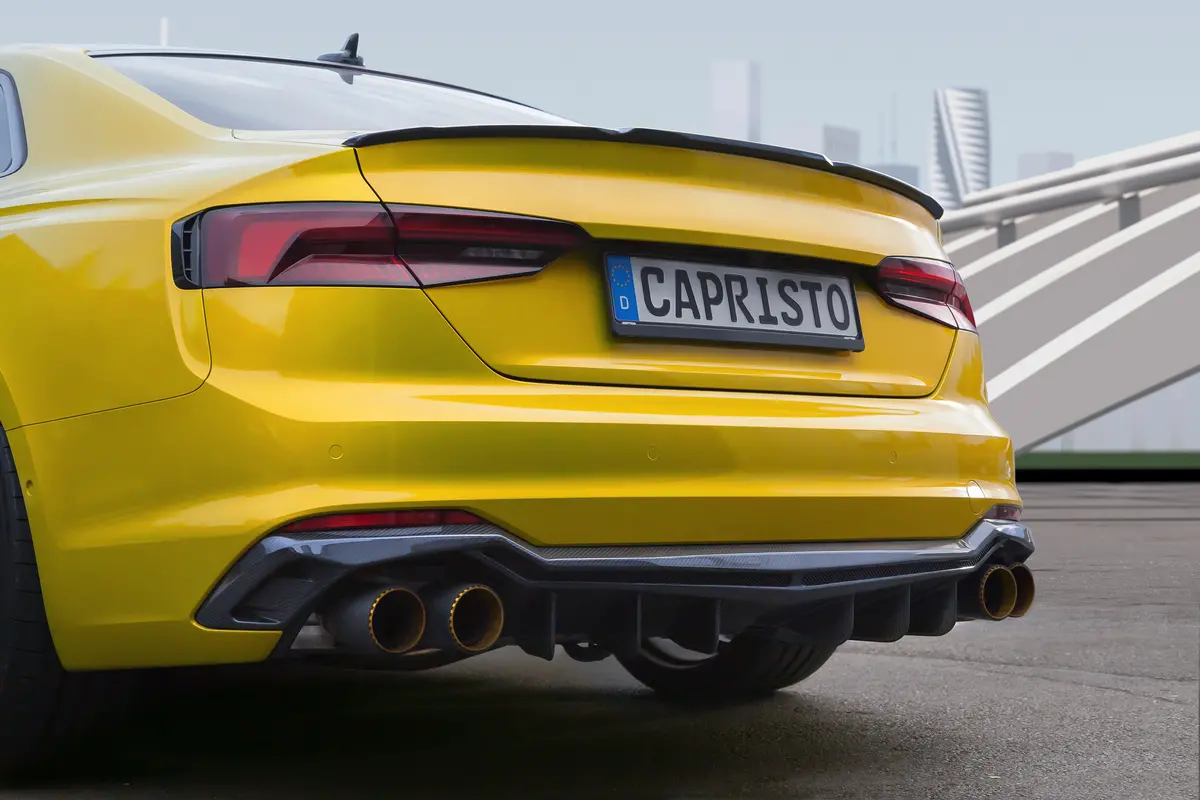 Capristo Carbon Fiber Rear Diffuser - Audi Rs5 (F5) 1