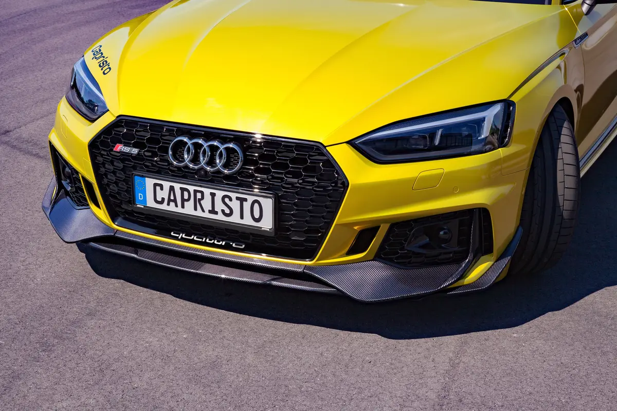 Capristo Carbon Fiber Front Spoiler - Audi Rs4/5 (B9/F5) 1