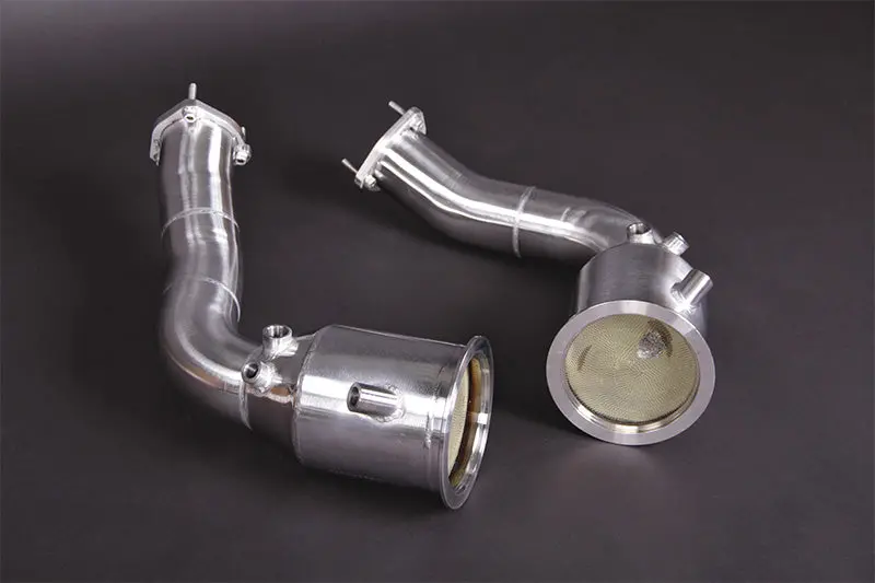 Capristo 250 Cell Sport Cat Downpipes - Audi S4/S5 (B9/F5) 1