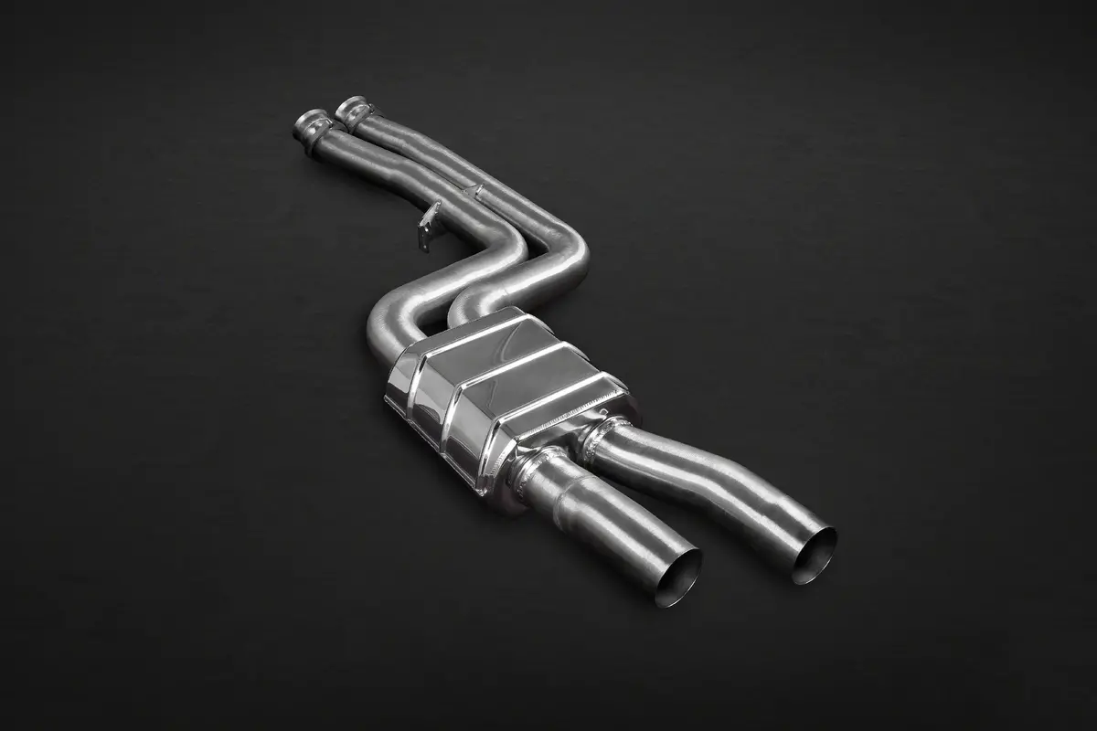 Capristo Post Cat Spare Pipes + Mid-Silencer - Bmw F8x M3/ M4 1