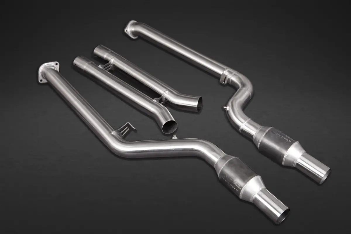 Capristo Valved Exhaust + Opf Spare + Mid-Pipes + Carbon Tips (Oe Actuators) - Bmw F97 X3m Competition 2