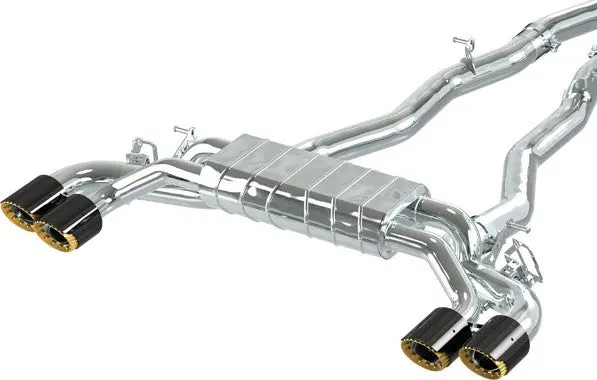 Capristo Valved Exhaust + Wicrom Tips (Oe Actuators) - Bmw G9x M5 Euro Opf 1