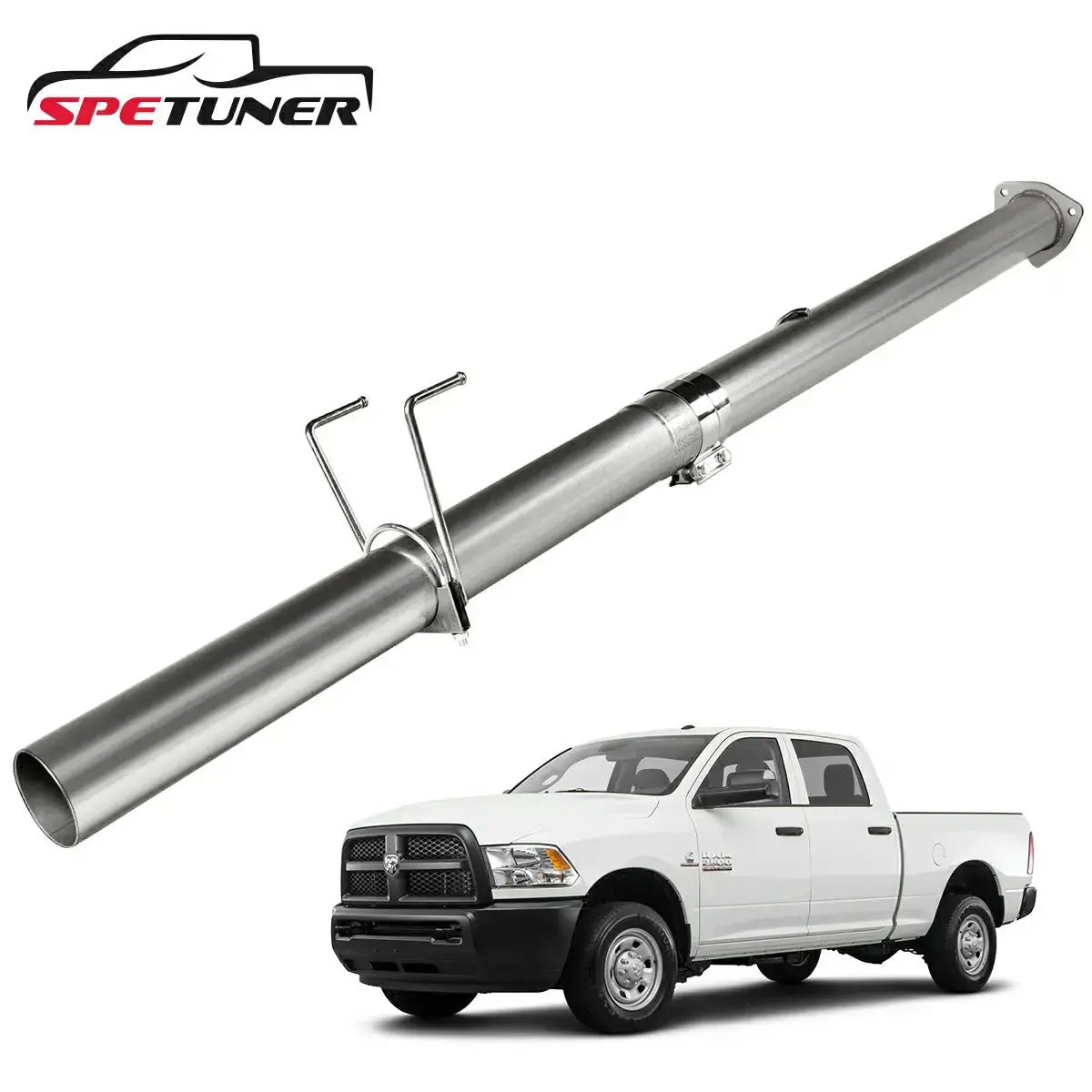 4''/5'' 2013-2018 6.7 Cummins Dpf Delete Race Pipe Dodge Ram 2500/3500 1