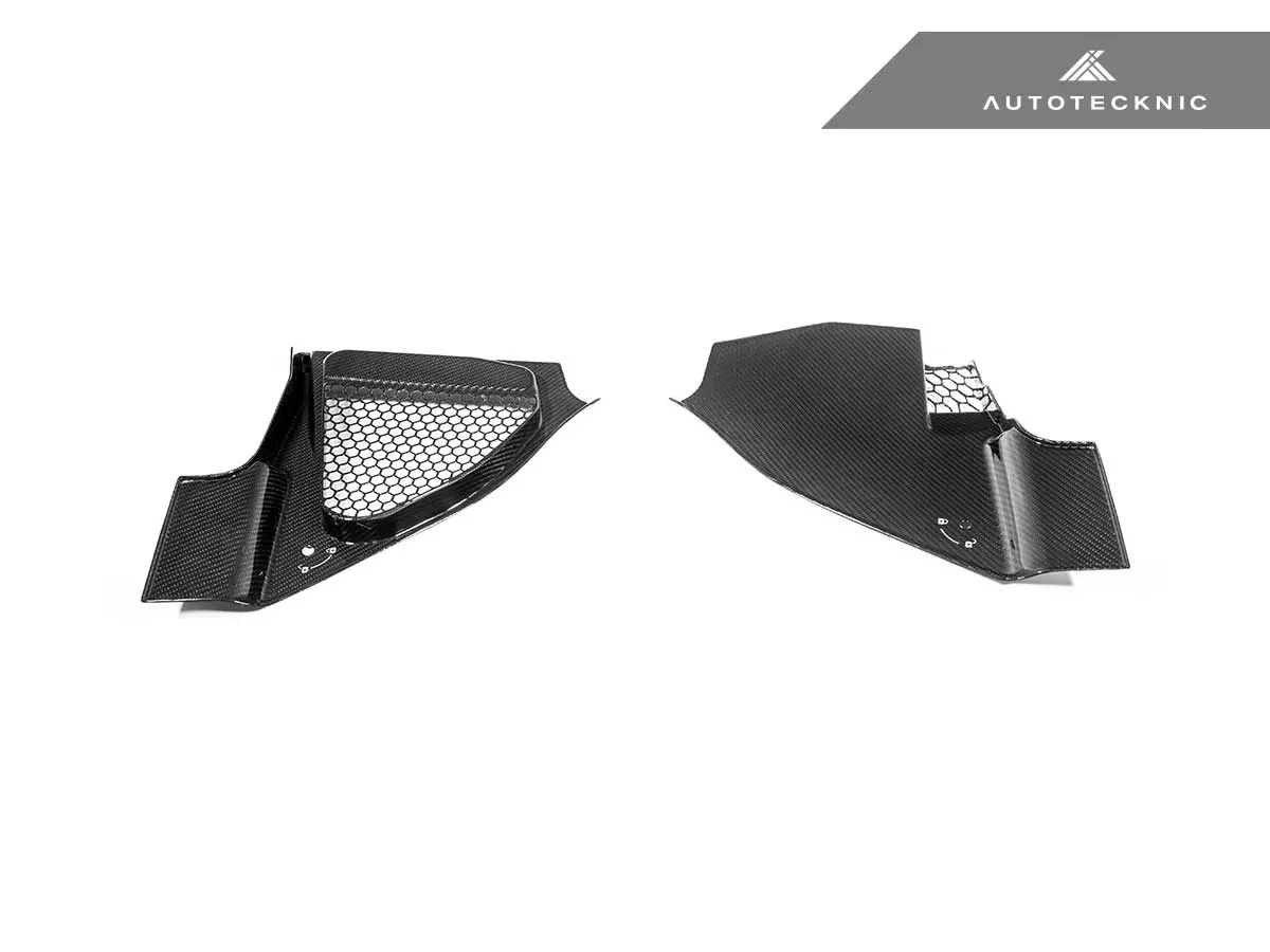 Autotecknic Dry Carbon Engine Cowl Panel Trim Set - F97 X3m | F98 X4m 1