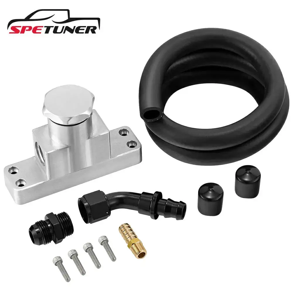 2008-2010 6.4L Powerstroke Ccv Pcv Reroute Delete Kit Diesel Ford F250 F350 F450 F550 1