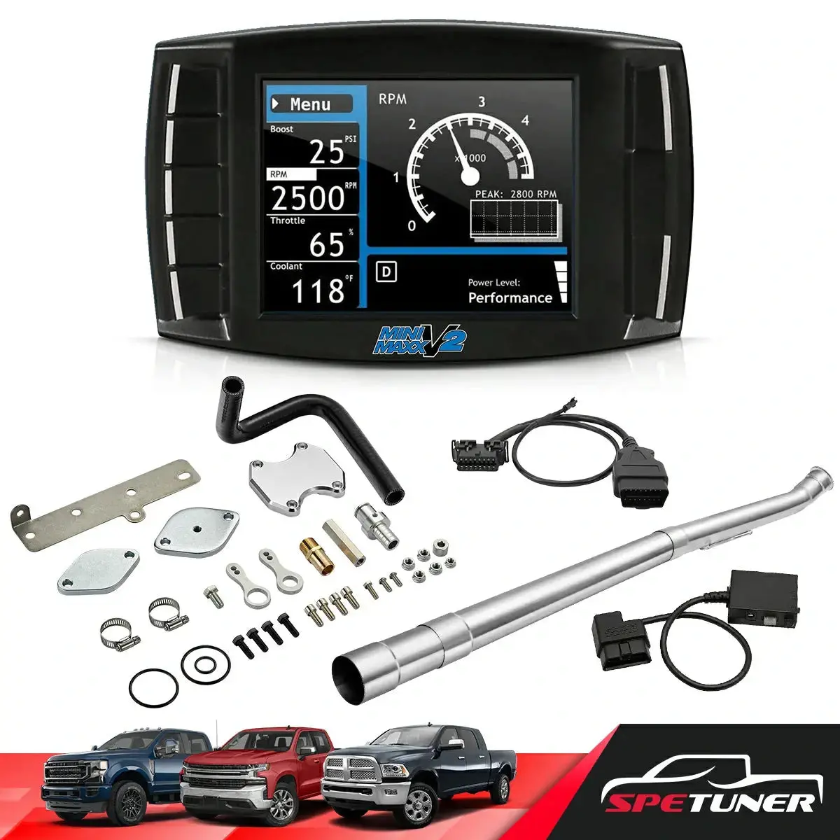Dpf/Def/Egr Delete For Ram 2019-2021 6.7 Cummins All-In-One Kit 1