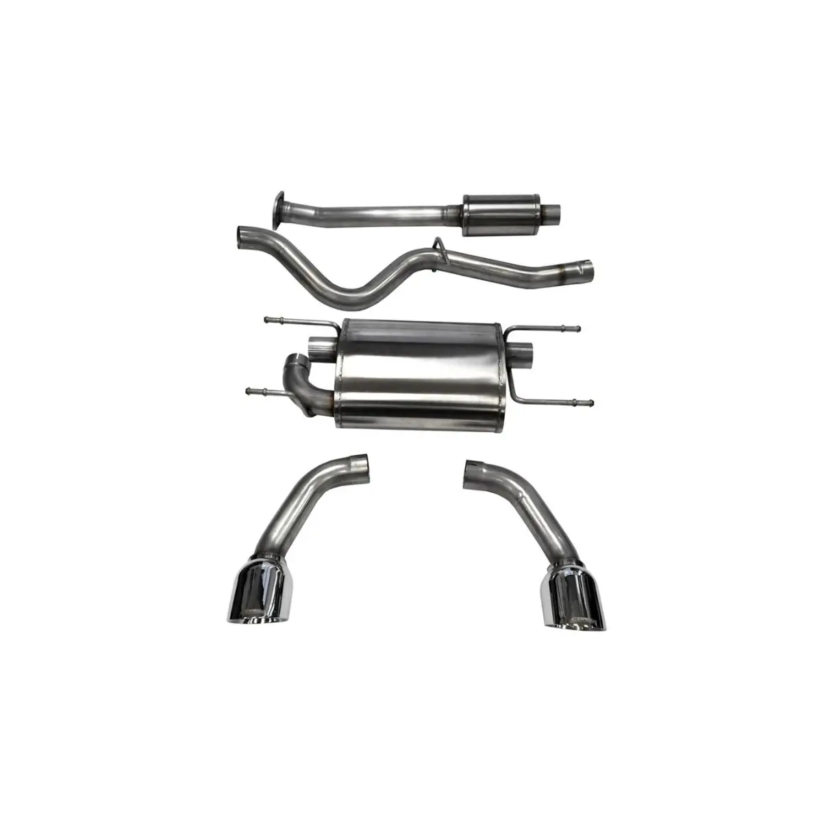 Corsa Performance Gr86 / Brz Sport Cat Back Exhaust 1