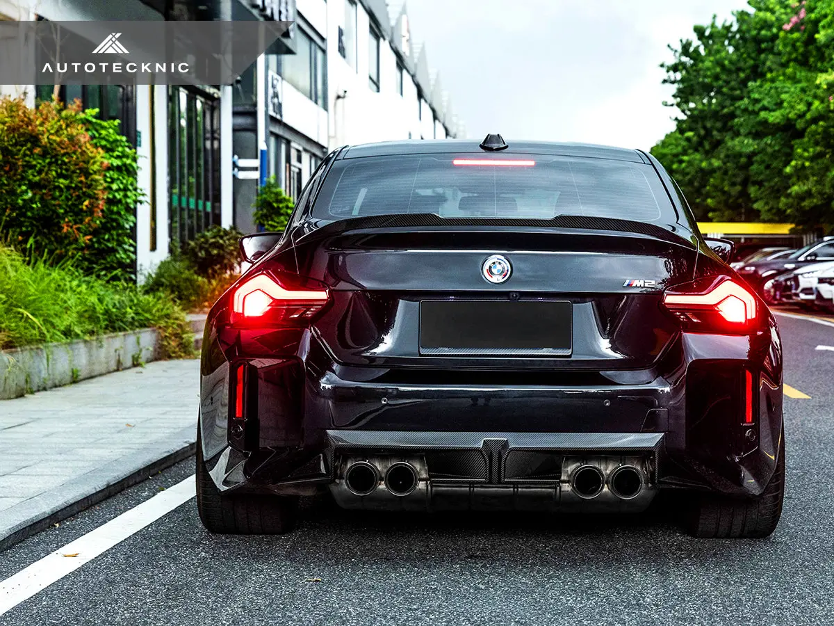 Autotecknic Dry Carbon Club Sport Rear Diffuser - G87 M2 2