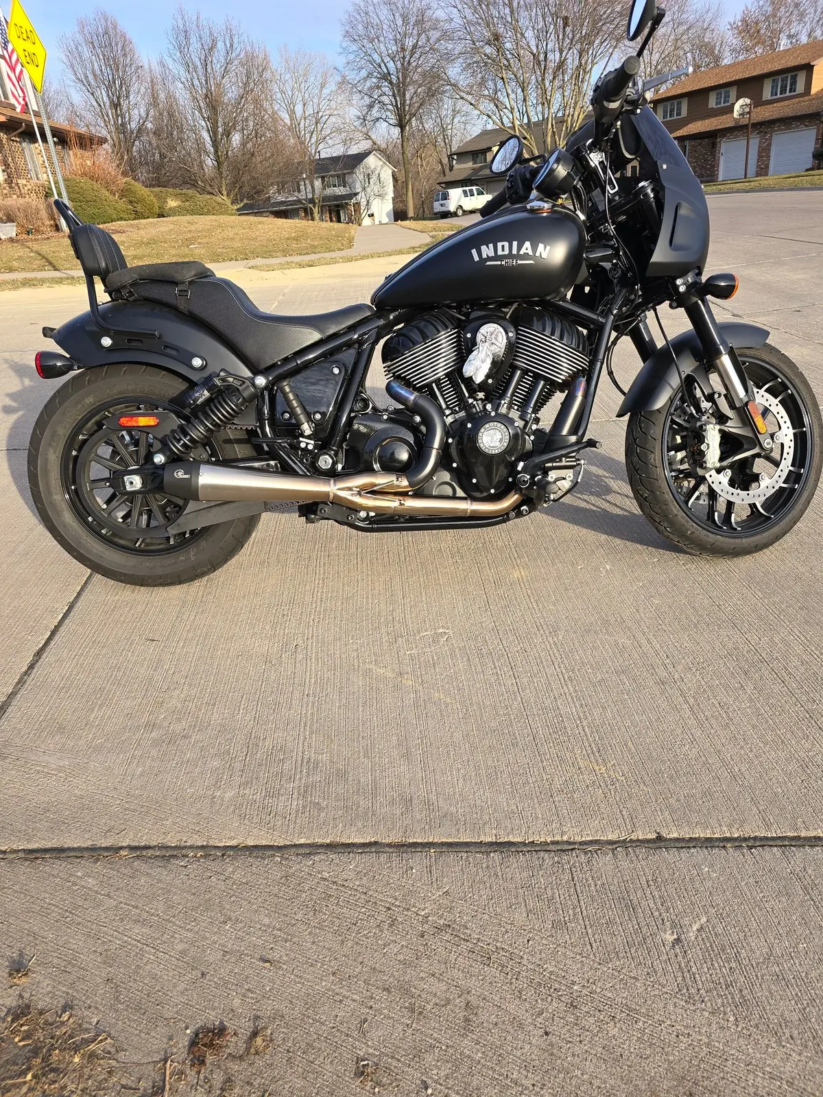 Indian Chief 2:1 Exhaust System 1