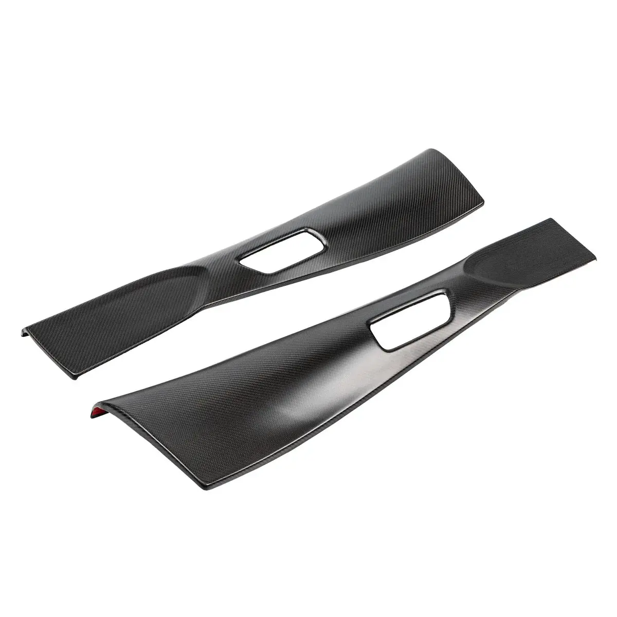 Driven Media Gr Corolla Carbon Fiber Front Upper Door Trim Covers 2