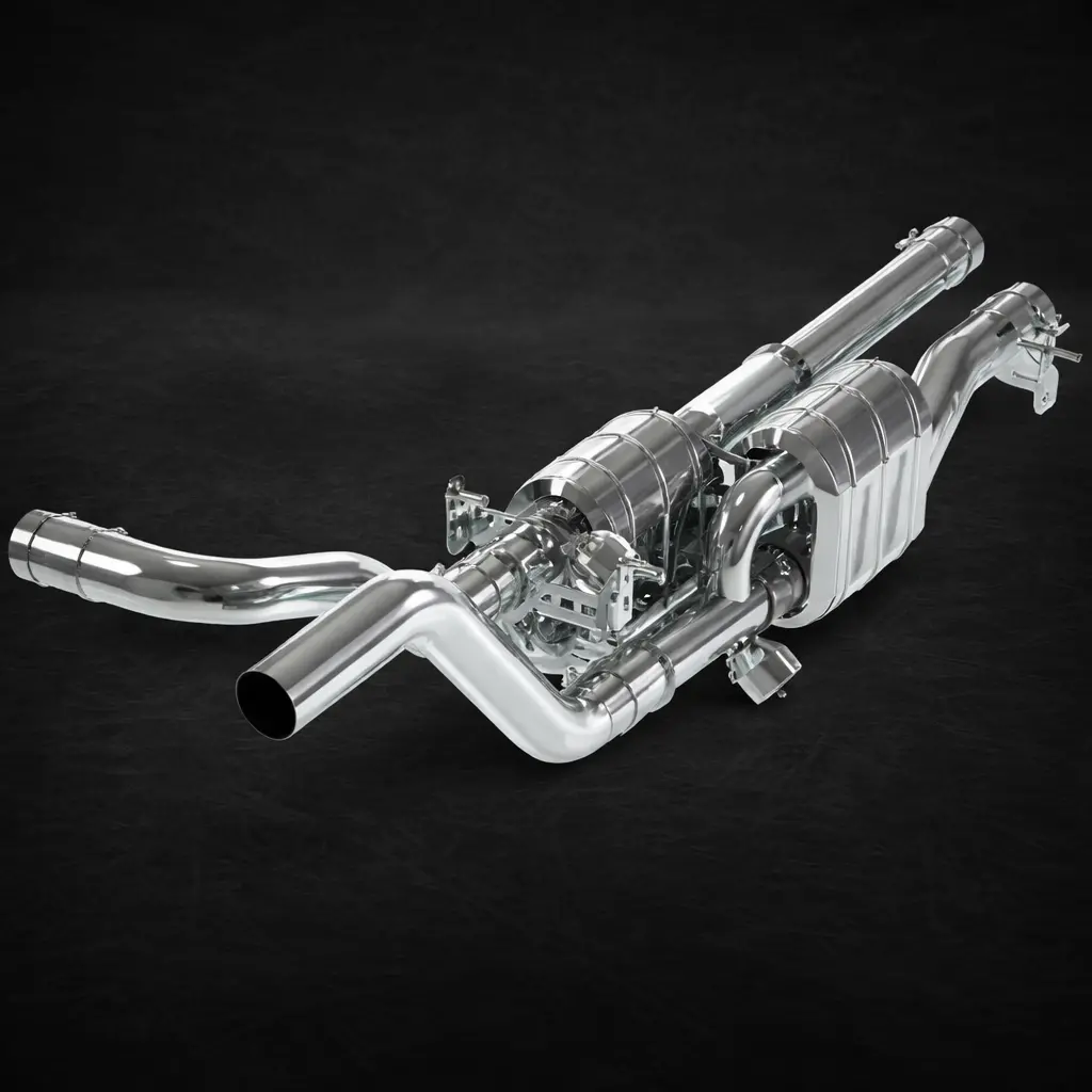Capristo Valved Middle Silencer (Ces3) - Dodge Ram Trx 1