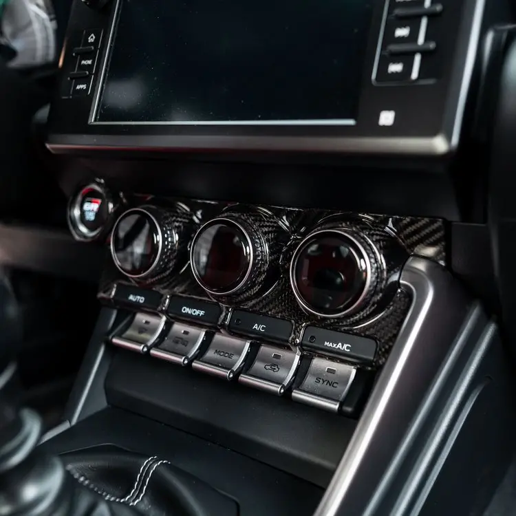 Driven Media Gr86 / Brz Carbon Fiber Knob Panel Cover 3
