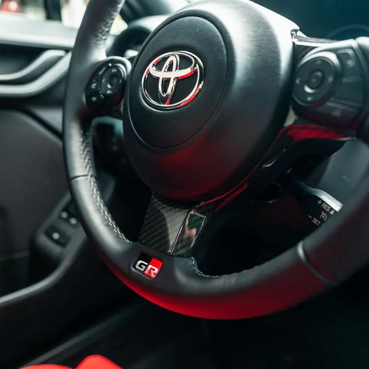 Driven Media Gr86 / Brz Carbon Fiber Steering Wheel Trim 2