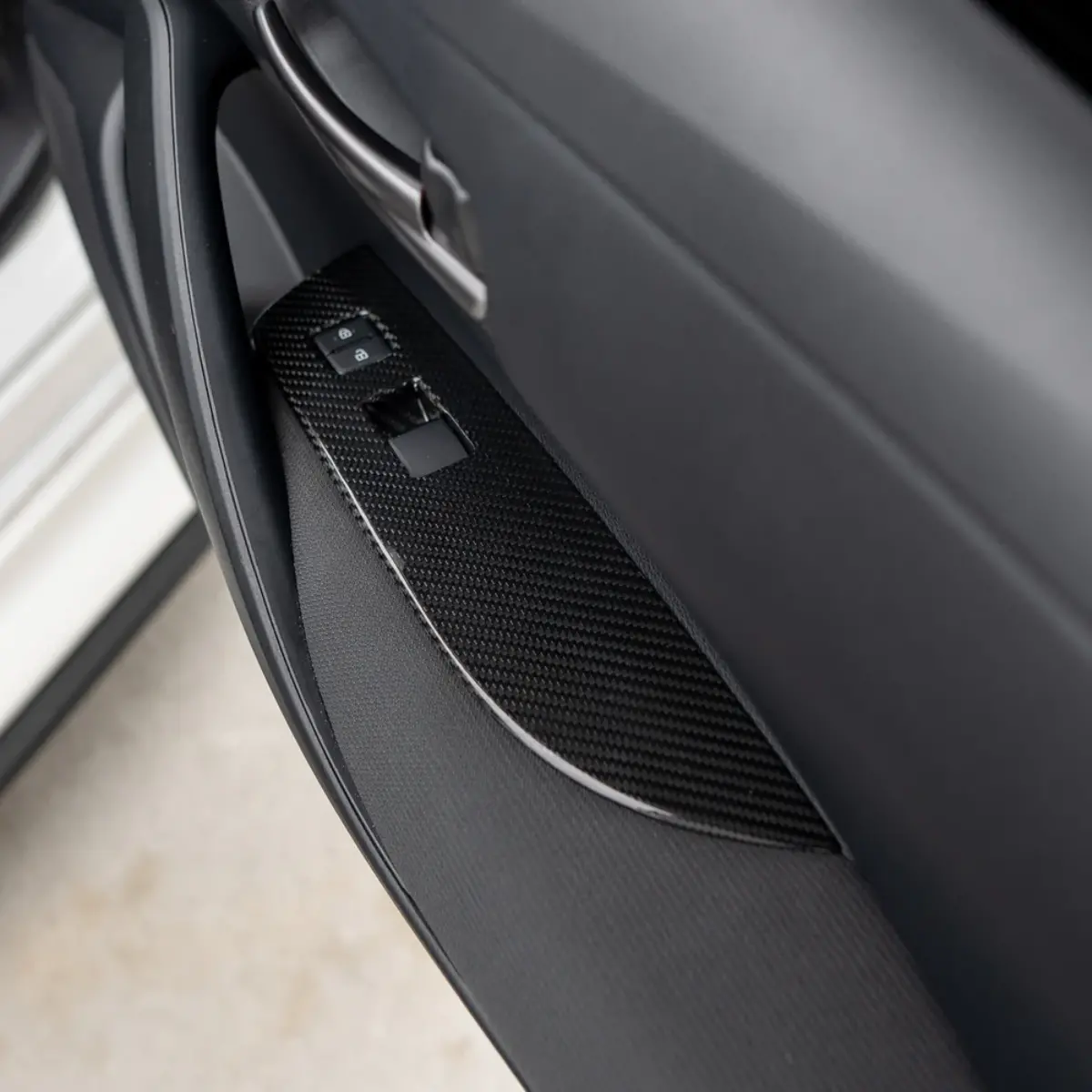 Driven Media Gr Corolla Carbon Fiber Front Window Switch Panel Covers 3