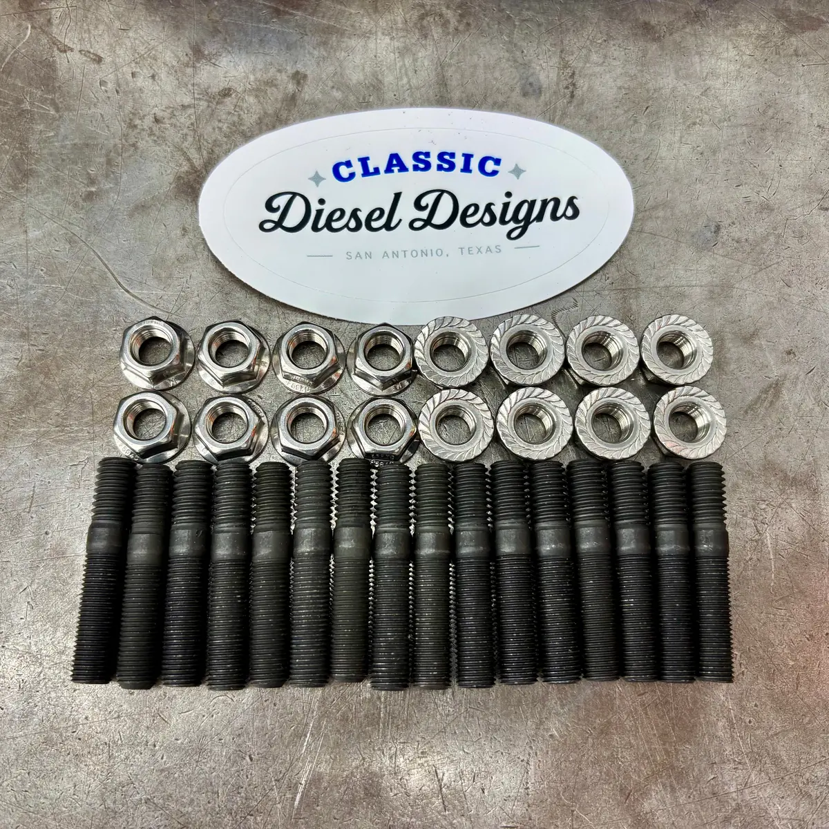 6.9/7.3 Idi Exhaust Manifold Stud Kit 1