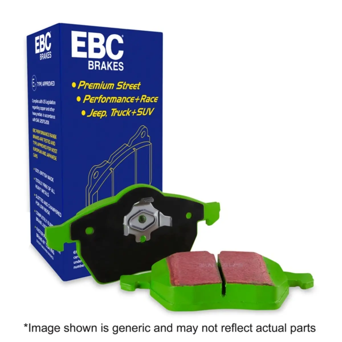 Ebc Gr86 / Brz Greenstuff Brake Pads - Front (Non-Brembo) 1