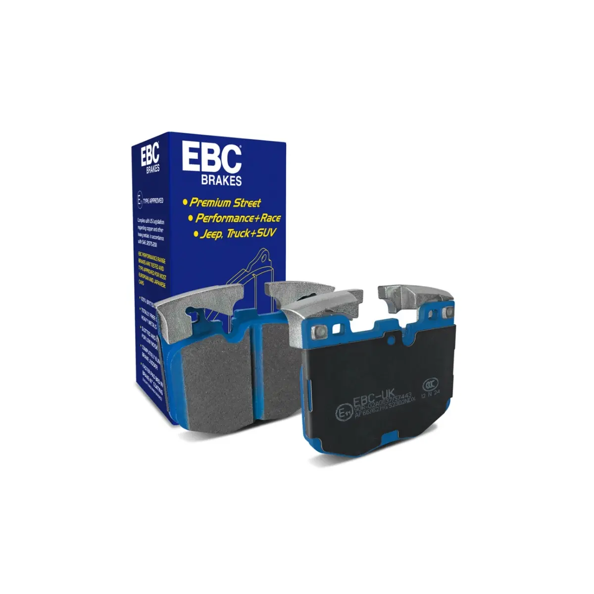 Ebc Gr Supra B58 Bluestuff Brake Pads - Front 1