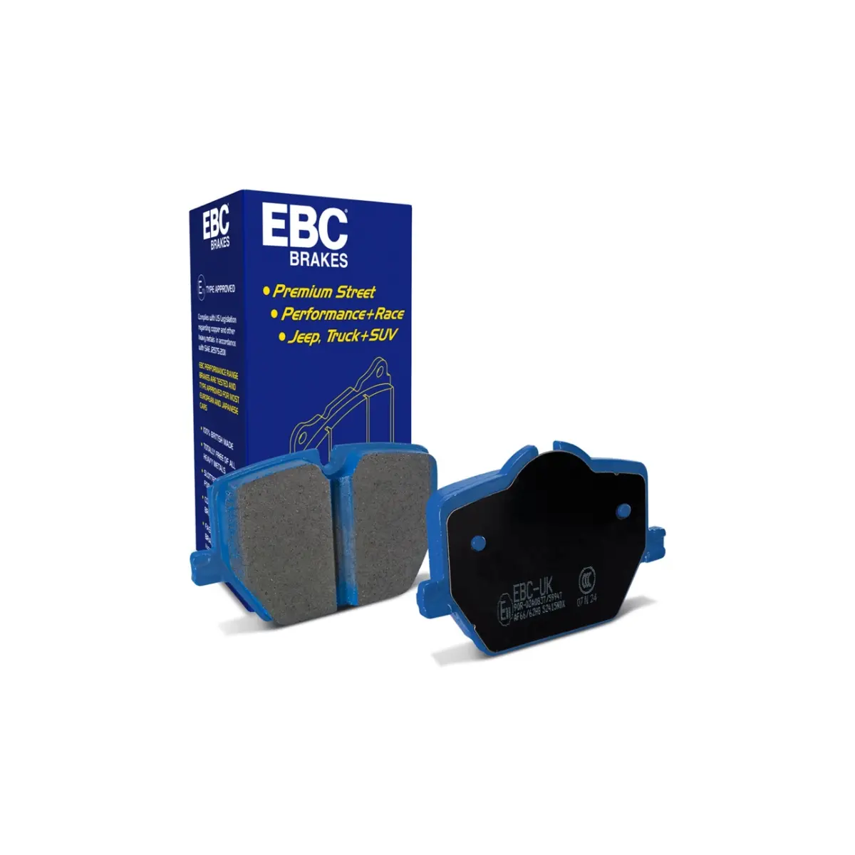 Ebc Gr Supra B58 Bluestuff Brake Pads - Rear 1