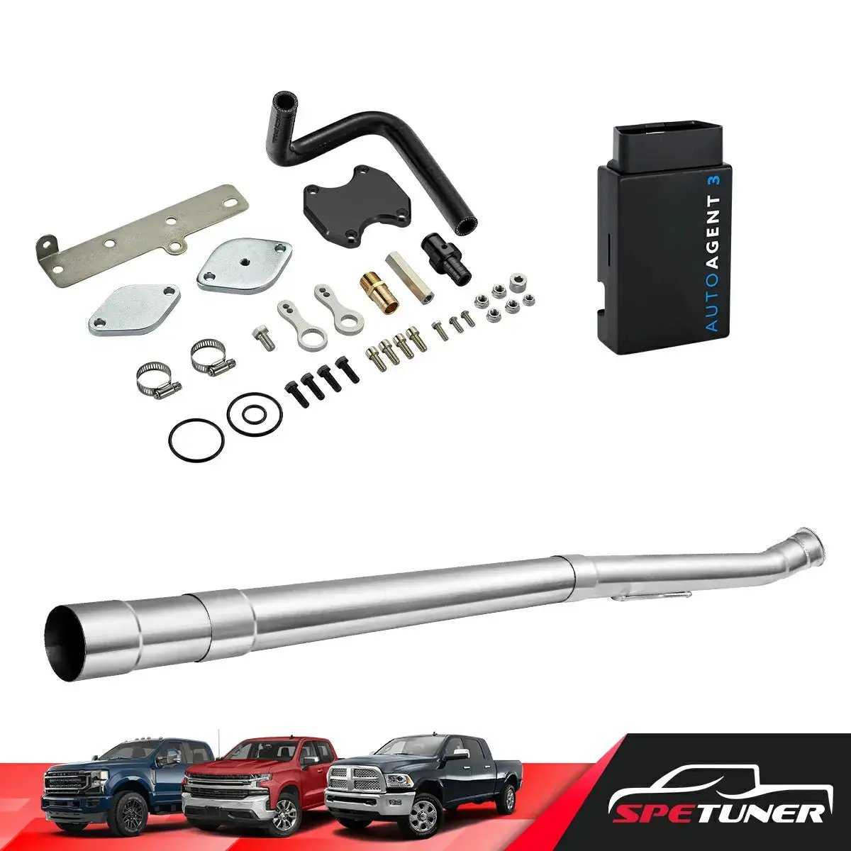 Dpf/Def/Egr Delete For 2019-2021 6.7L Cummins 2500 3500 All-In-One Kit 1