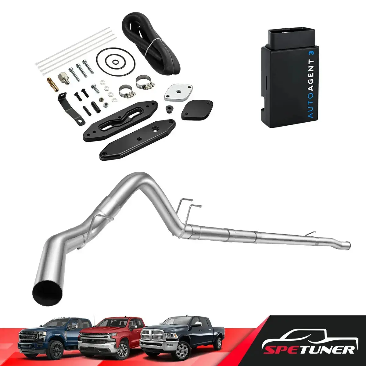 Dpf/Def/Egr All-In-One Delete Kit For 2011-2019 Ford 6.7L Powerstroke F250 F350 F450 3