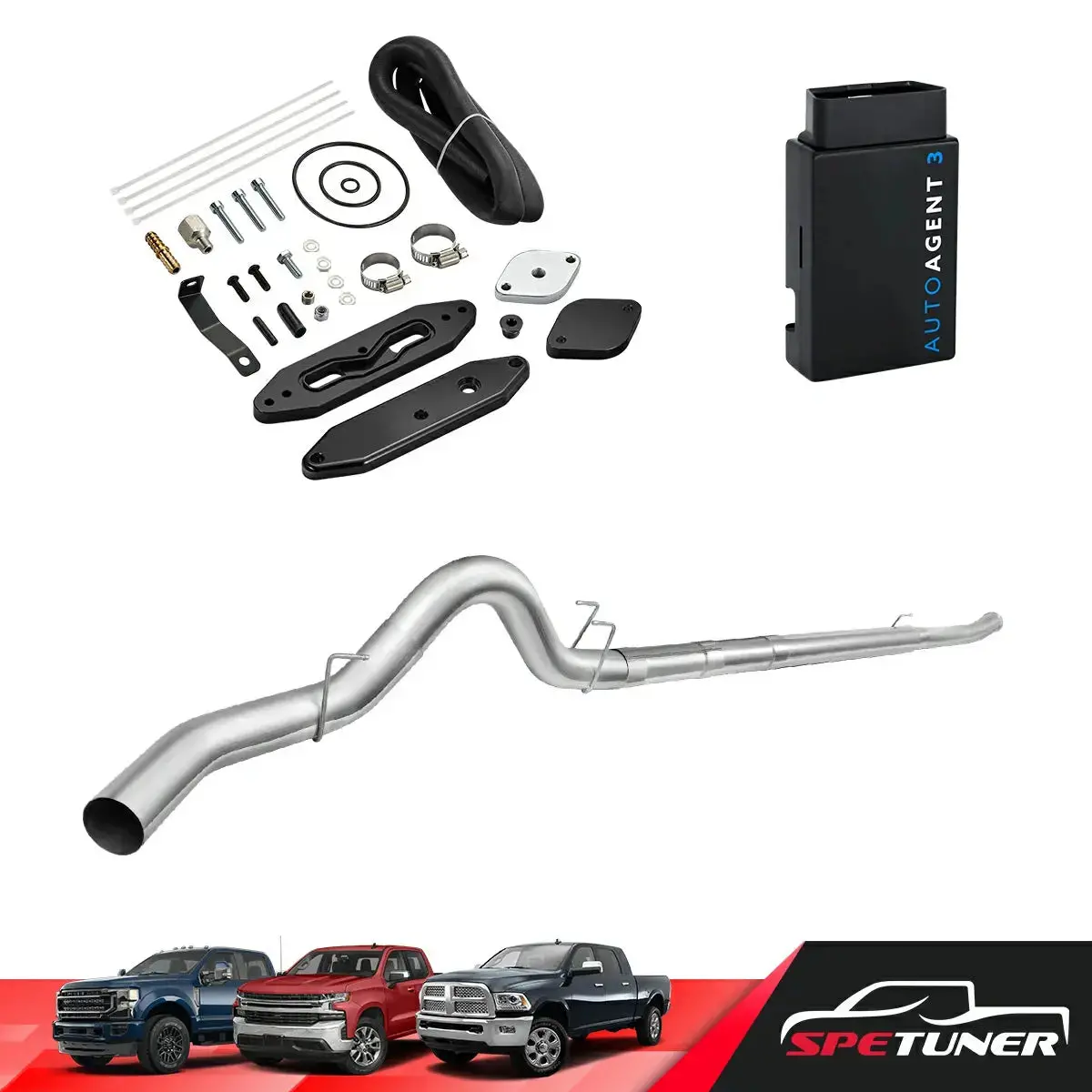 Dpf/Def/Egr All-In-One Delete Kit For 2011-2019 Ford 6.7L Powerstroke F250 F350 F450 5