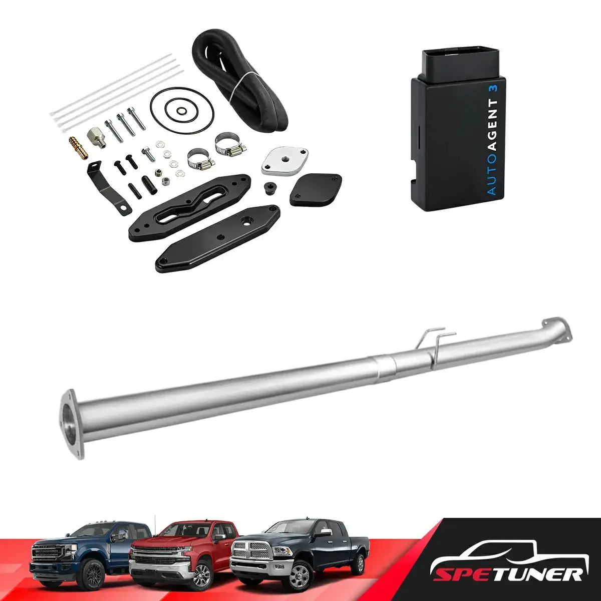 Dpf/Def/Egr All-In-One Delete Kit For 2011-2019 Ford 6.7L Powerstroke F250 F350 F450 4