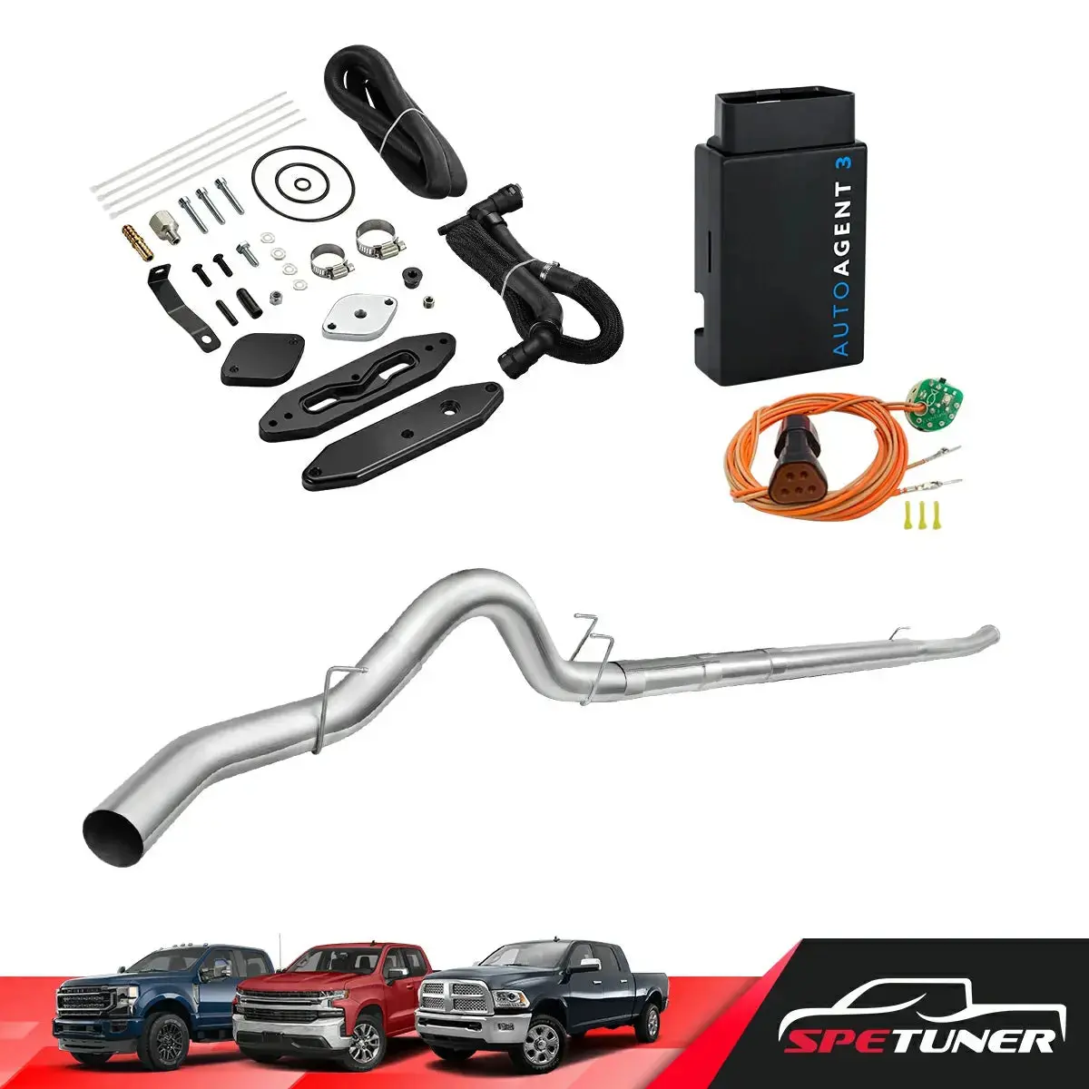 Dpf/Def/Egr All-In-One Delete Kit For 2011-2019 Ford 6.7L Powerstroke F250 F350 F450 20