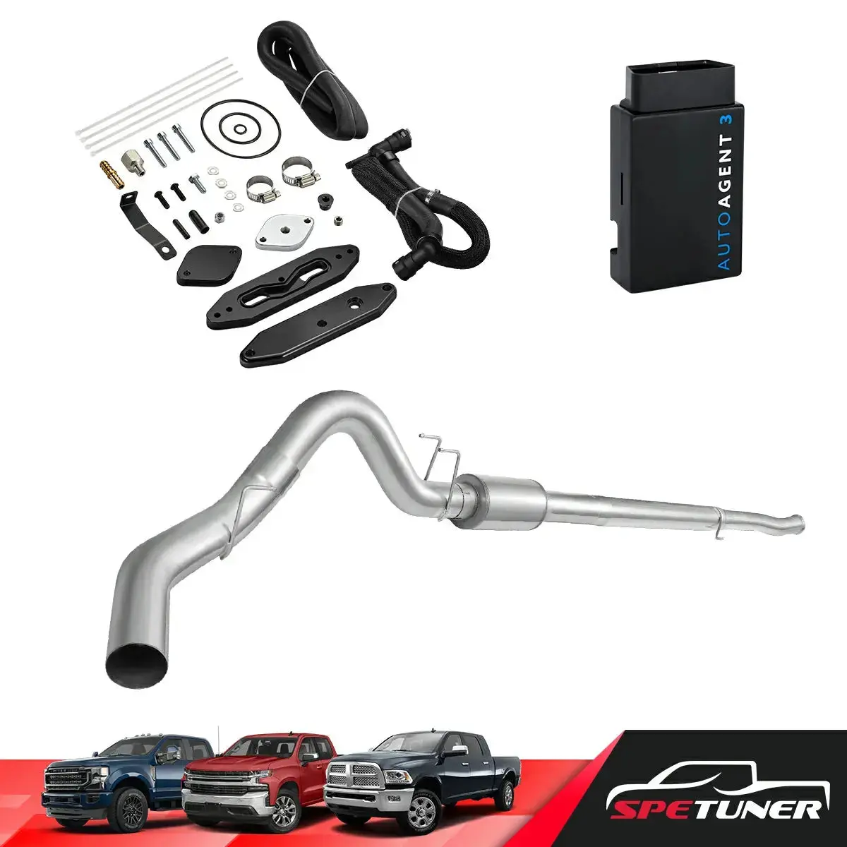 Dpf/Def/Egr All-In-One Delete Kit For 2011-2019 Ford 6.7L Powerstroke F250 F350 F450 14