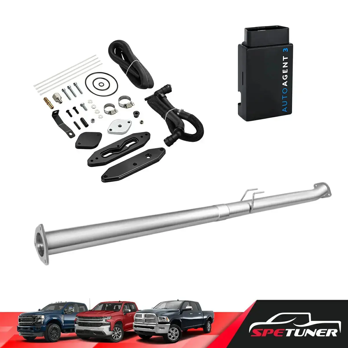 Dpf/Def/Egr All-In-One Delete Kit For 2011-2019 Ford 6.7L Powerstroke F250 F350 F450 11