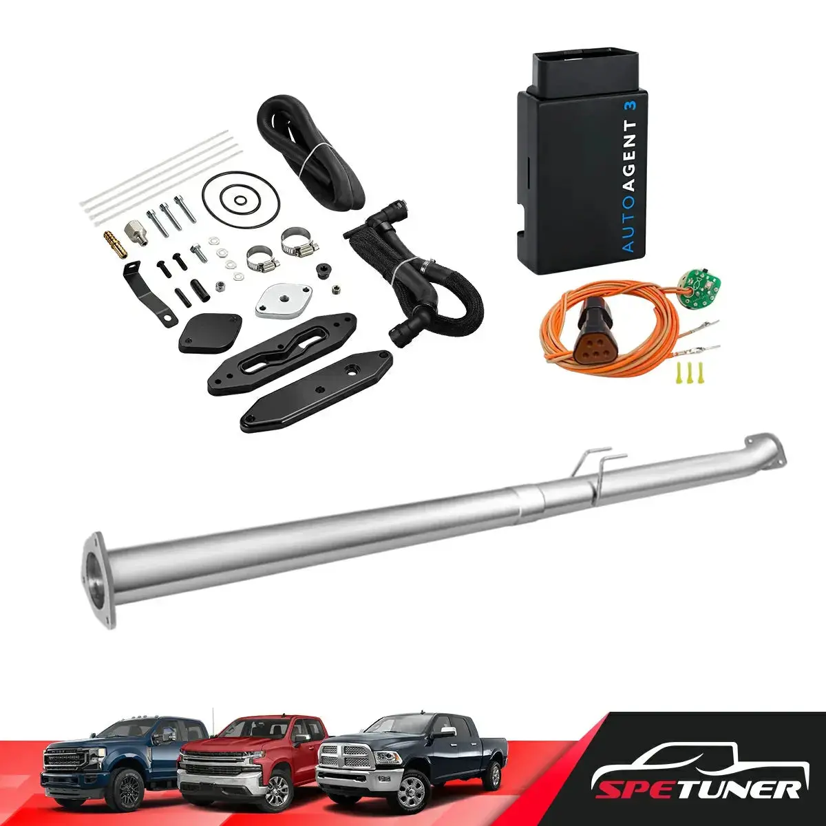 Dpf/Def/Egr All-In-One Delete Kit For 2011-2019 Ford 6.7L Powerstroke F250 F350 F450 19