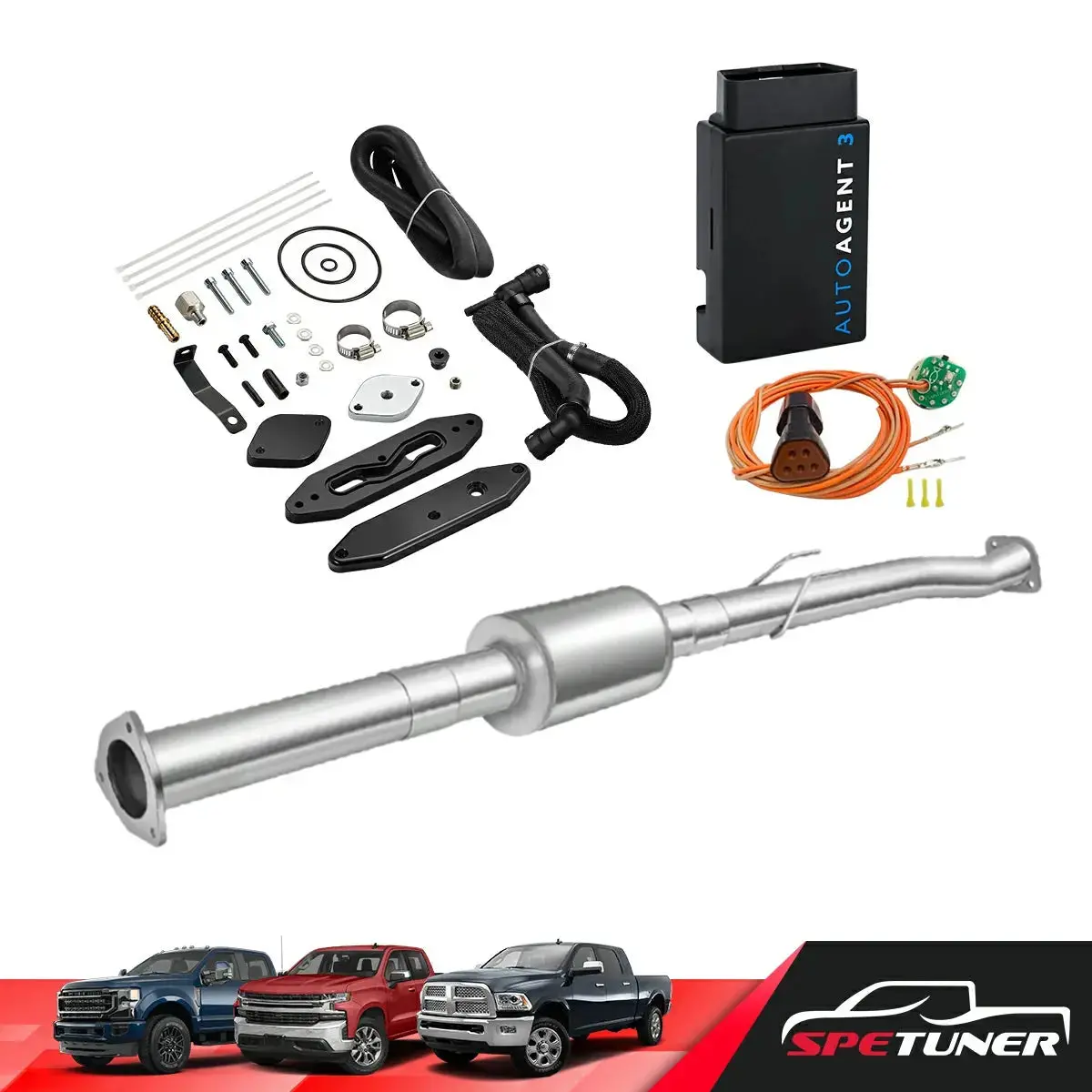 Dpf/Def/Egr All-In-One Delete Kit For 2011-2019 Ford 6.7L Powerstroke F250 F350 F450 20