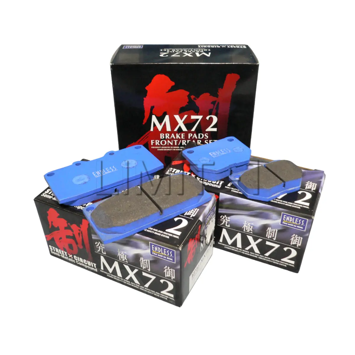 Endless Gr86 / Brz Mx72 Brake Pads (Non-Brembo) 1