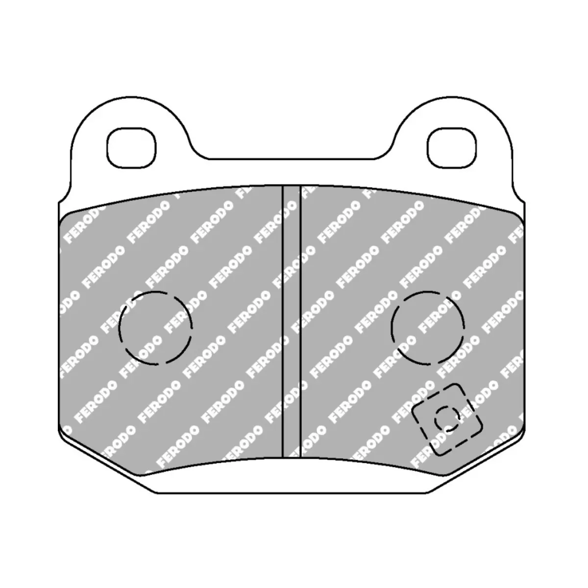 Ferodo Gr86 / Brz Ds2500 Brake Pads (Brembo) 3