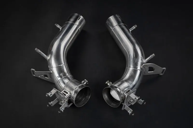 Capristo Valved Opf Replacement Pipes (Oe Actuators) - Ferrari 296 1